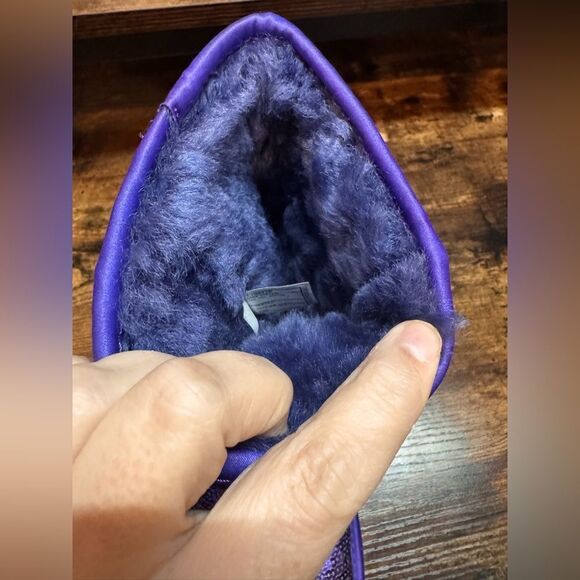 Ugh Purple Sequin Boots‎ size 7 - Picture 11 of 11
